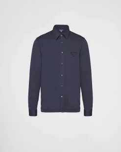 Hombre Prada CAMISAS^Camisa De Algodón