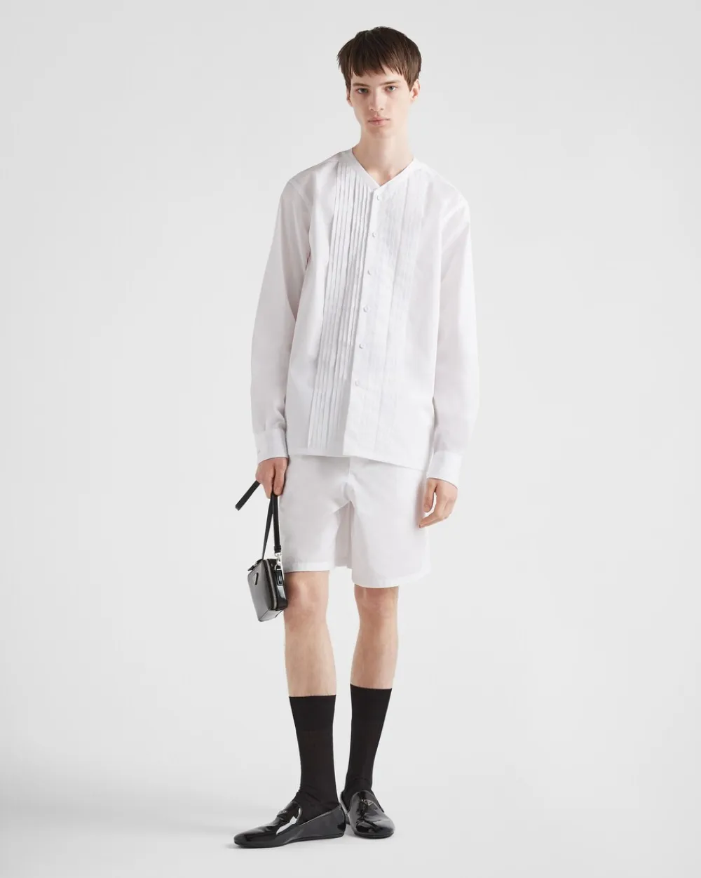 Hombre Prada CAMISAS^Camisa De Algodón