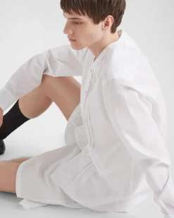 Hombre Prada CAMISAS^Camisa De Algodón