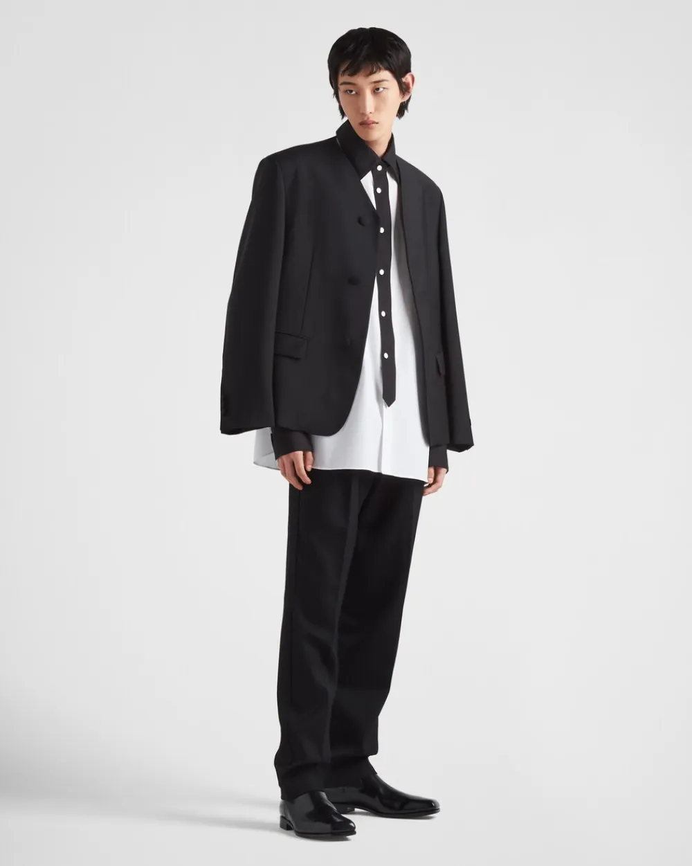 Hombre Prada CAMISAS^Camisa De Algodón