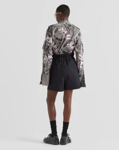 Hombre Prada CAMISAS^Camisa De Algodón Estampada