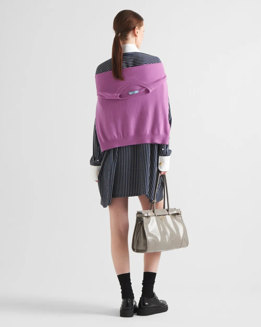 Mujer Prada CAMISAS Y TOPS^Camisa De Crepé