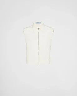 Mujer Prada CAMISAS Y TOPS^Camisa De Faya