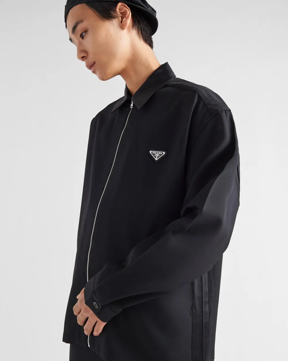Hombre Prada CAMISAS^Camisa De Lana