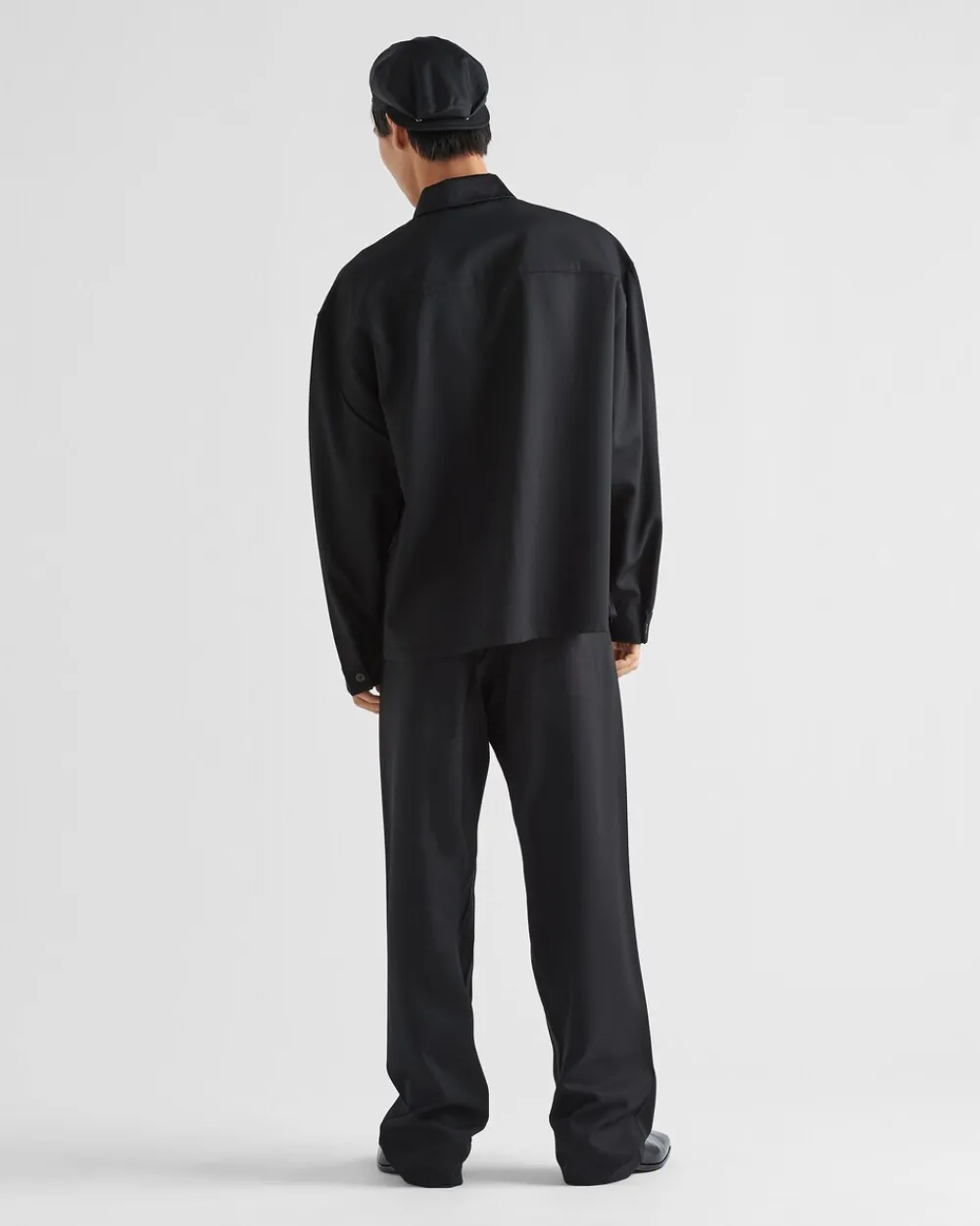 Hombre Prada CAMISAS^Camisa De Lana