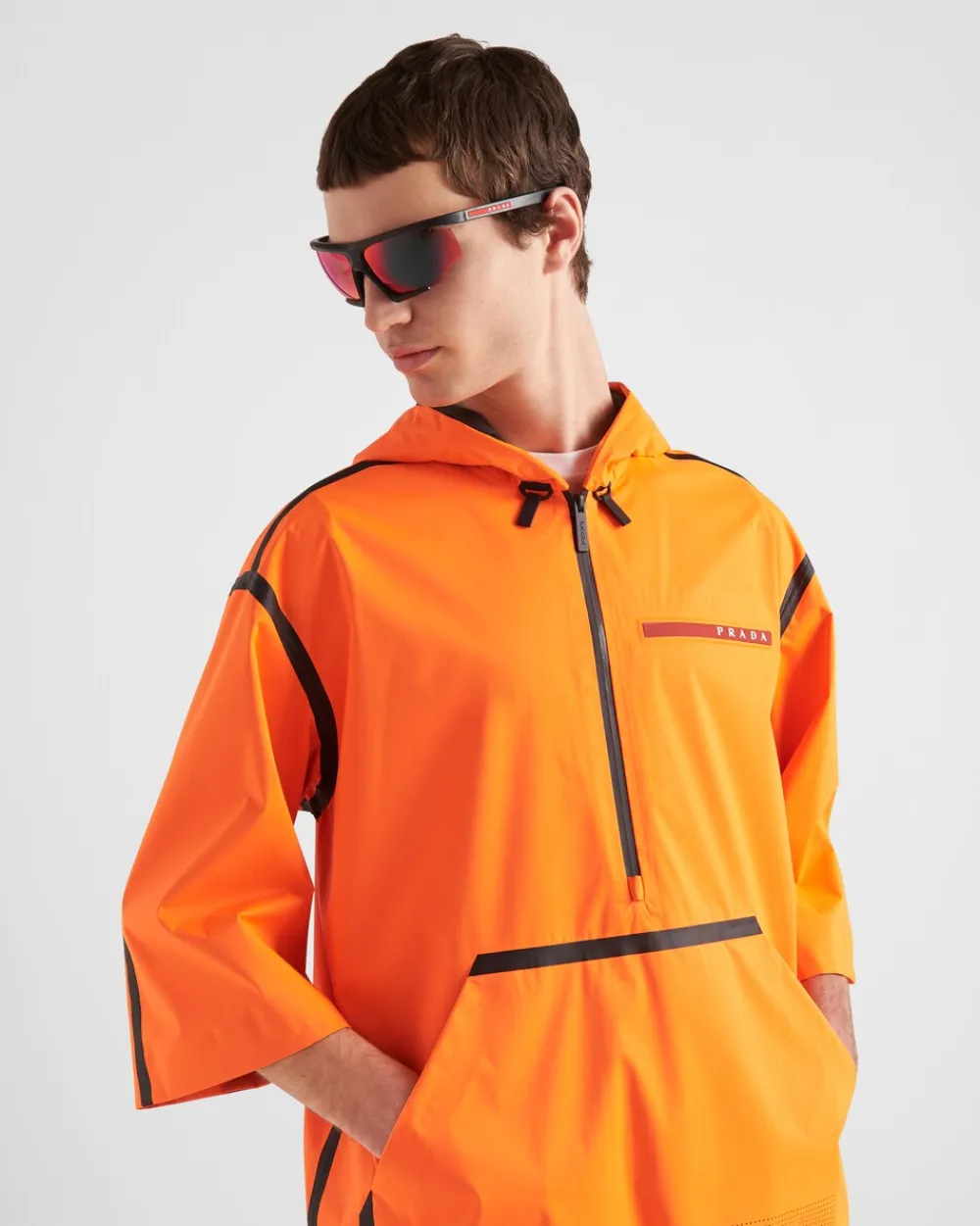Hombre Prada ROPA^Camisa De Manga Corta De Light Extreme-tex