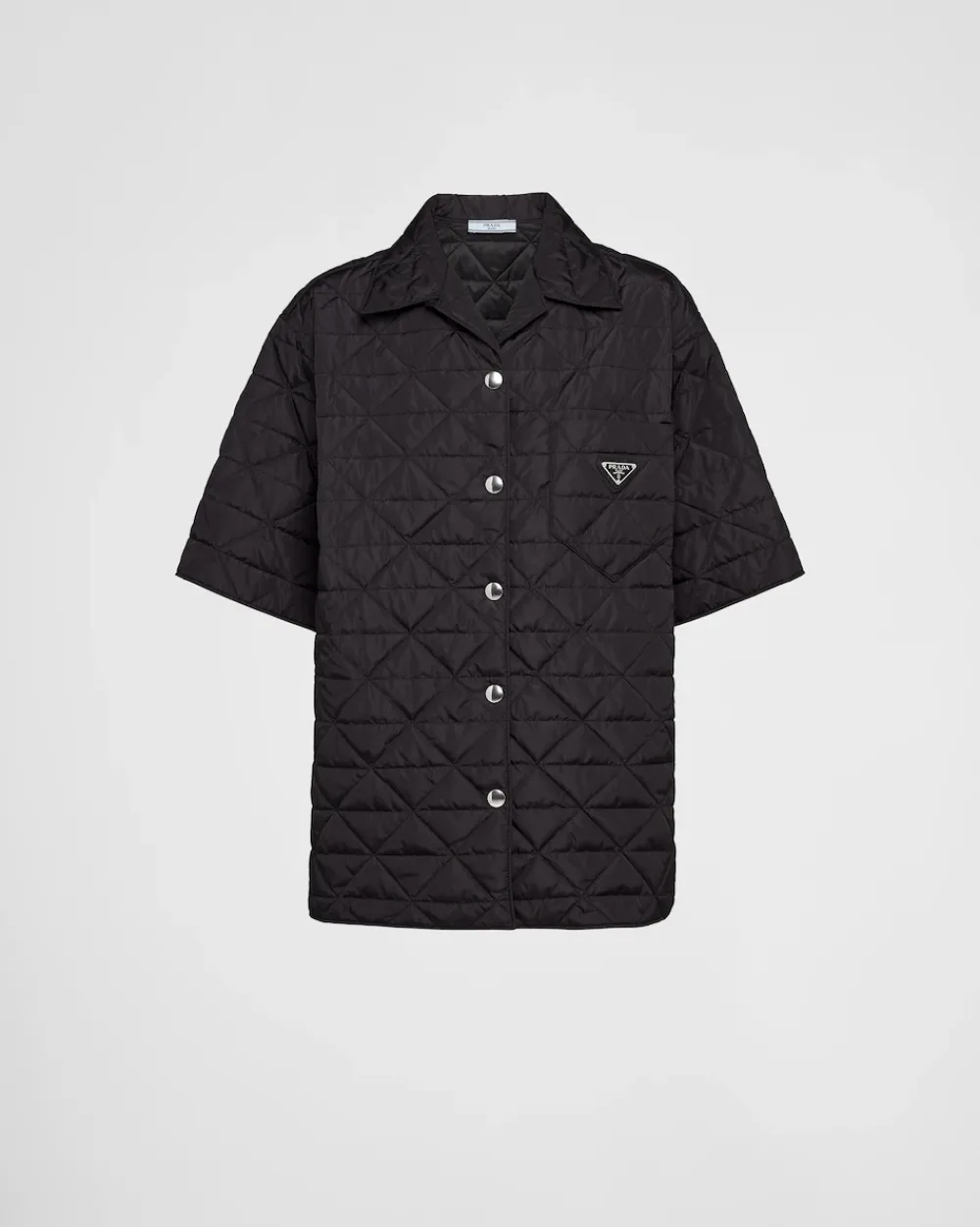 Prada COLECCIÓN FEMENINA^Camisa De Manga Corta De Re-nylon