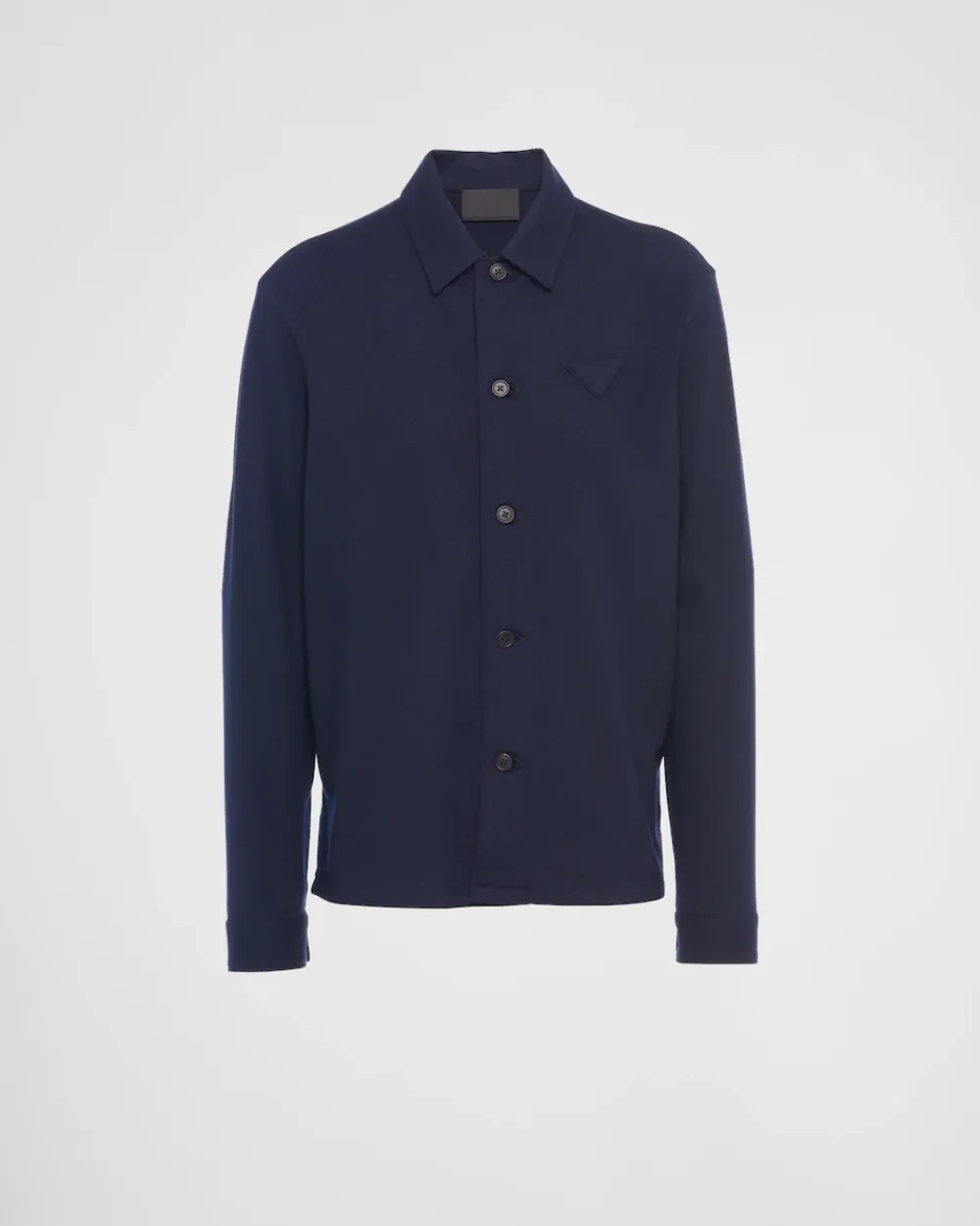 Hombre Prada CAMISAS^Camisa De Mezcla De Lana