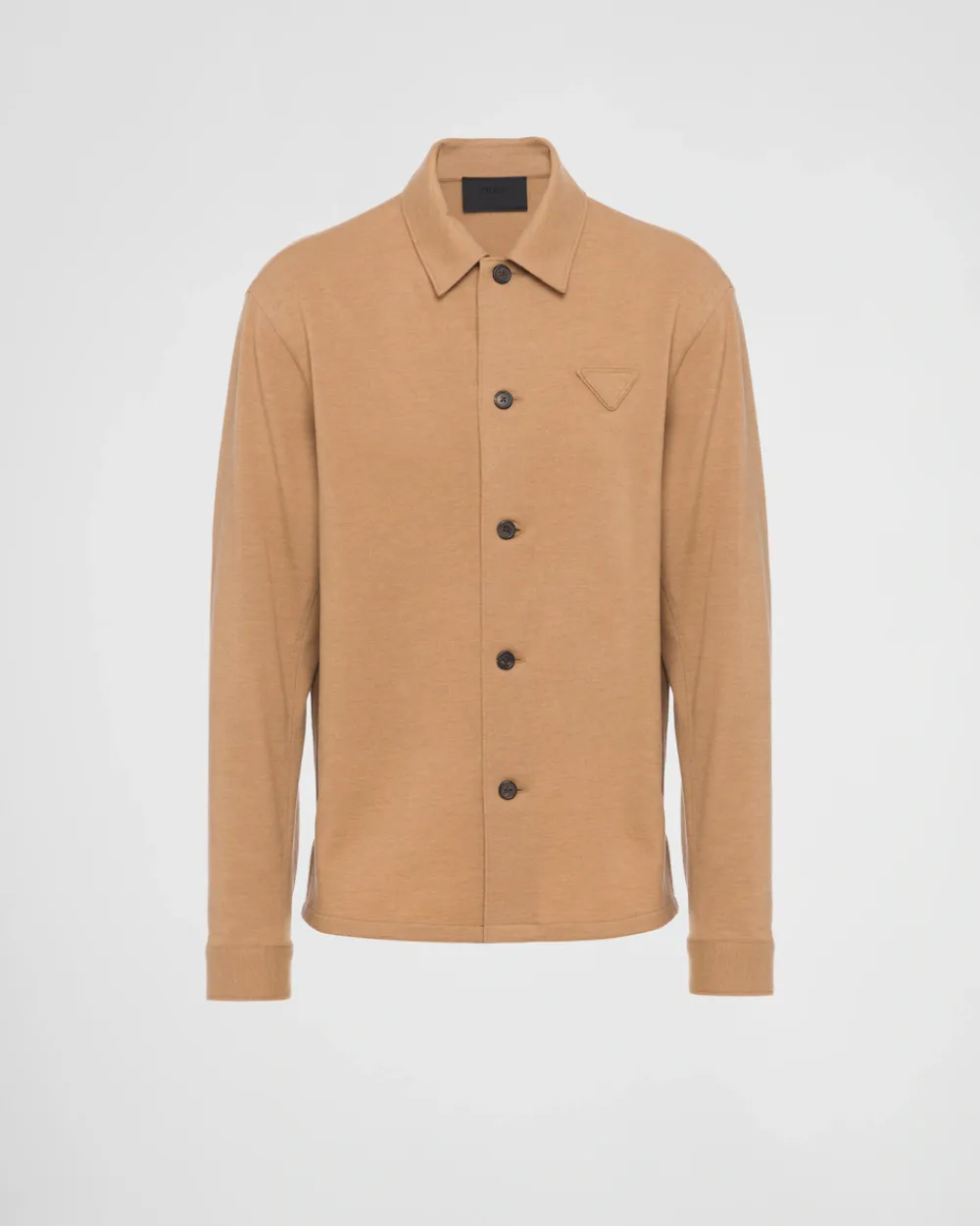 Hombre Prada CAMISAS^Camisa De Mezcla De Lana
