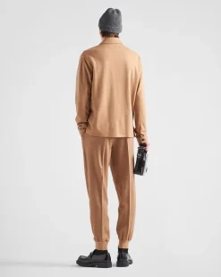Hombre Prada CAMISAS^Camisa De Mezcla De Lana