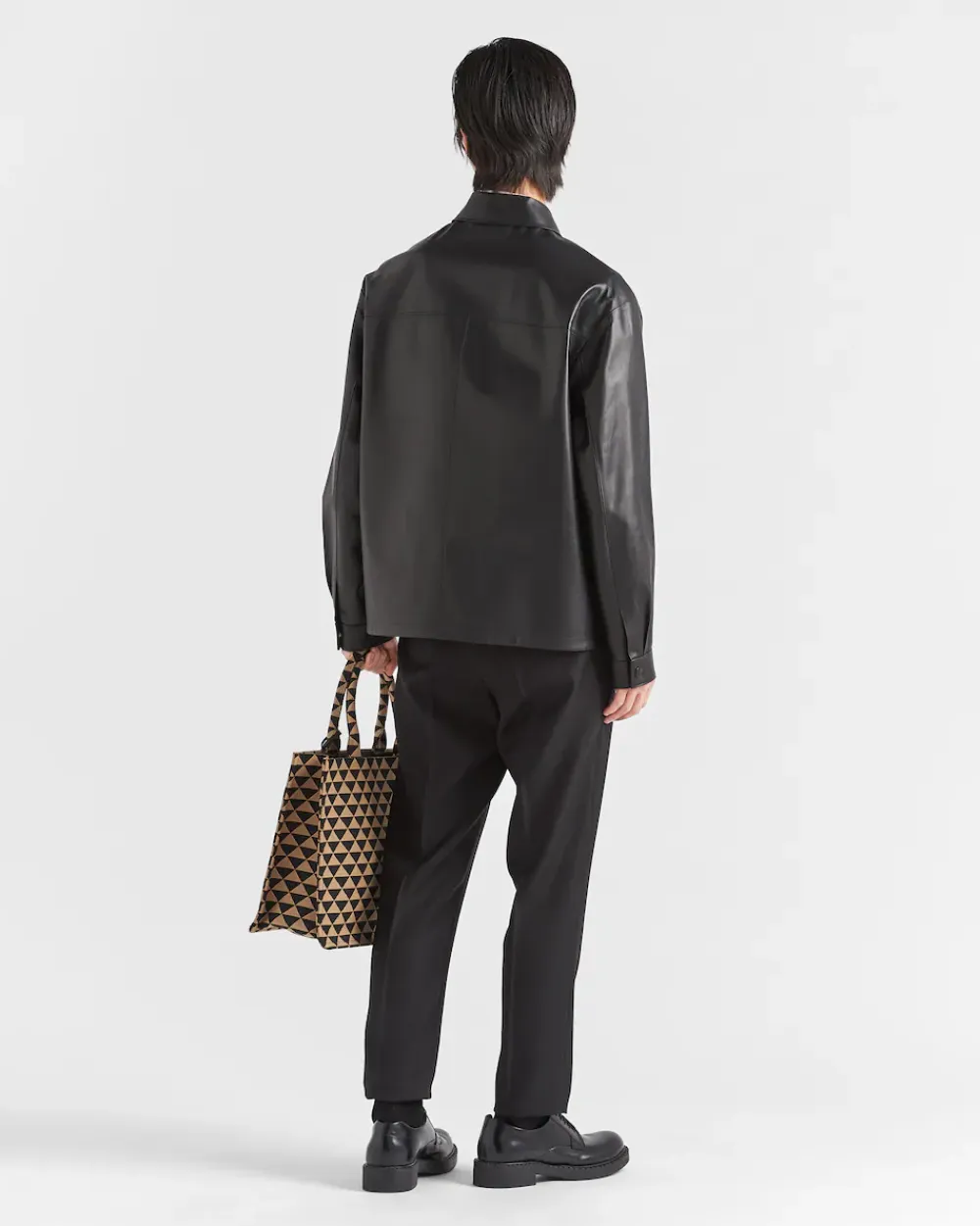Hombre Prada ROPA DE PIEL^Camisa De Napa