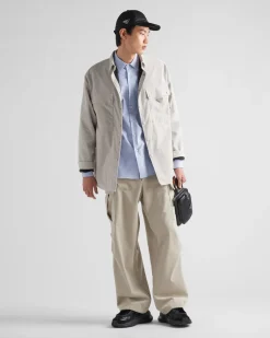 Hombre Prada CAMISAS^Camisa De Pana Fina