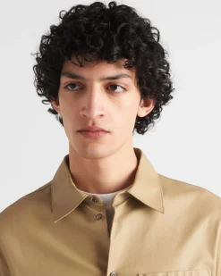 Hombre Prada ROPA DE PIEL^Camisa De Piel