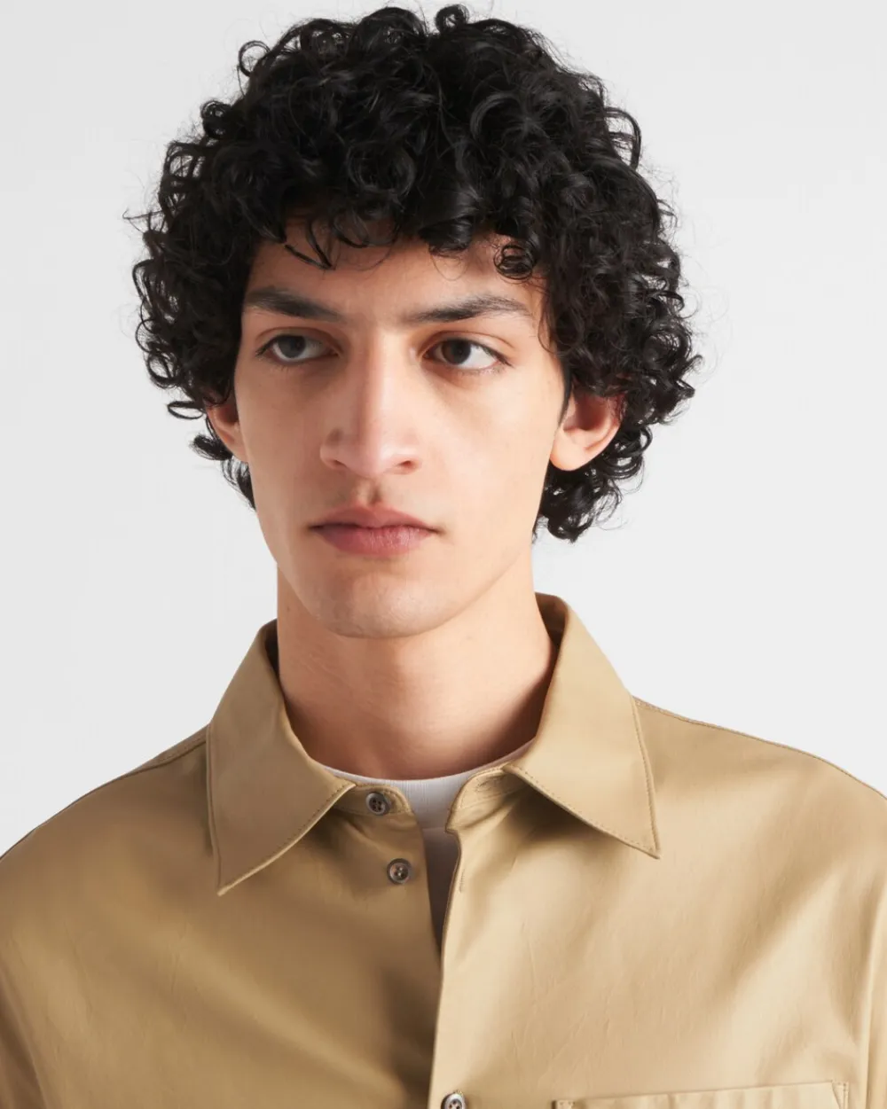 Hombre Prada ROPA DE PIEL^Camisa De Piel
