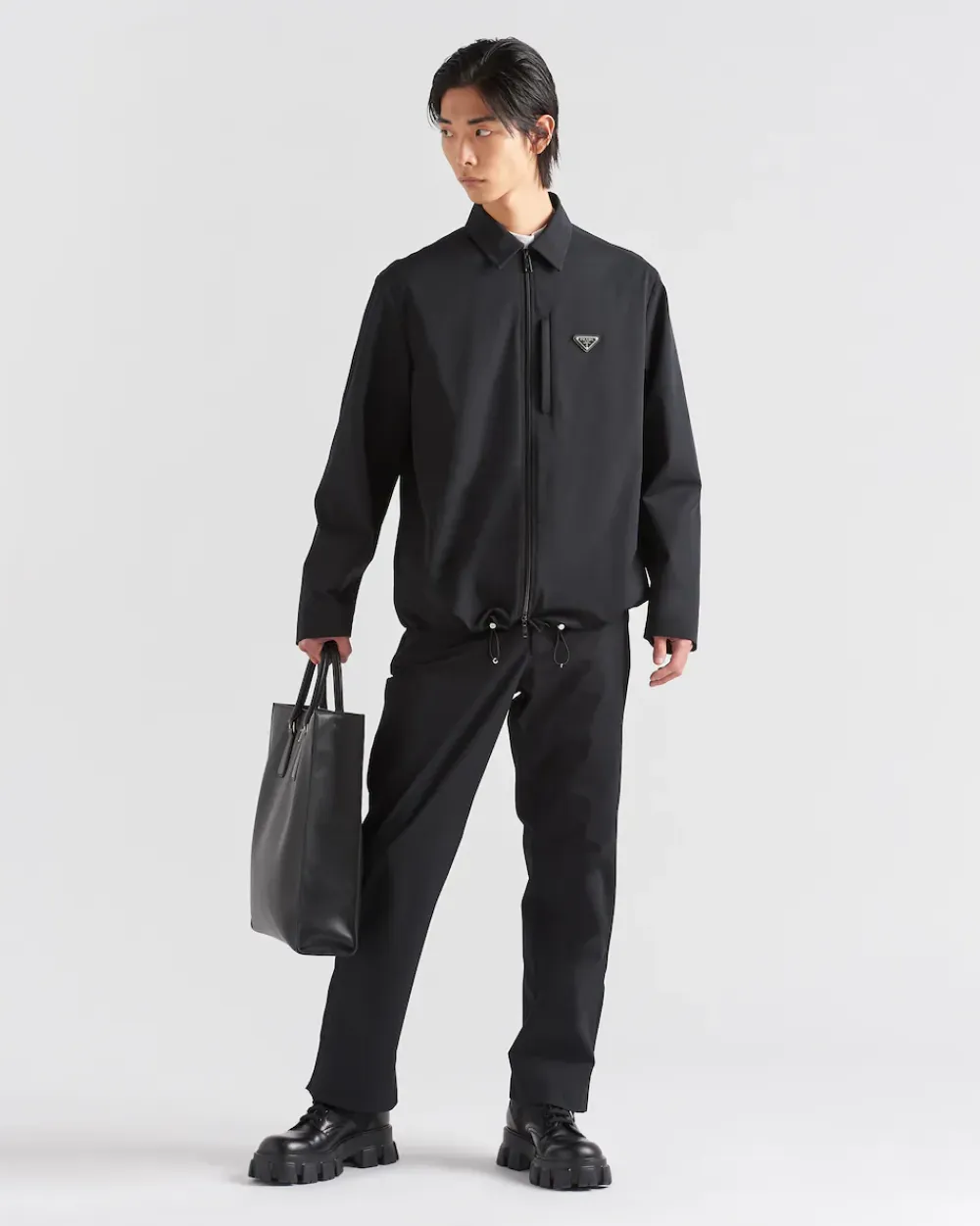 Hombre Prada CAMISAS^Camisa De Poliéster