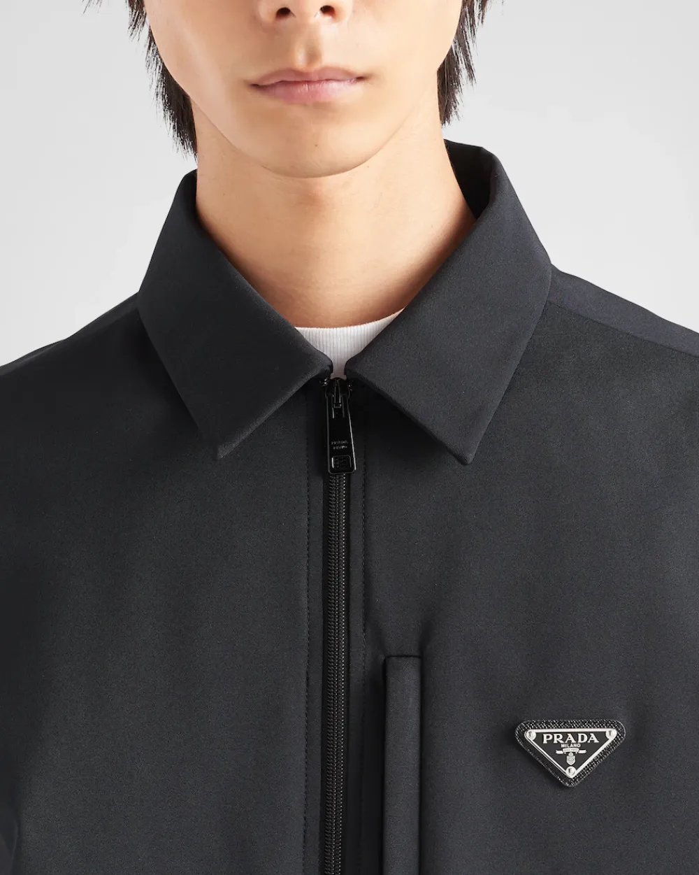 Hombre Prada CAMISAS^Camisa De Poliéster