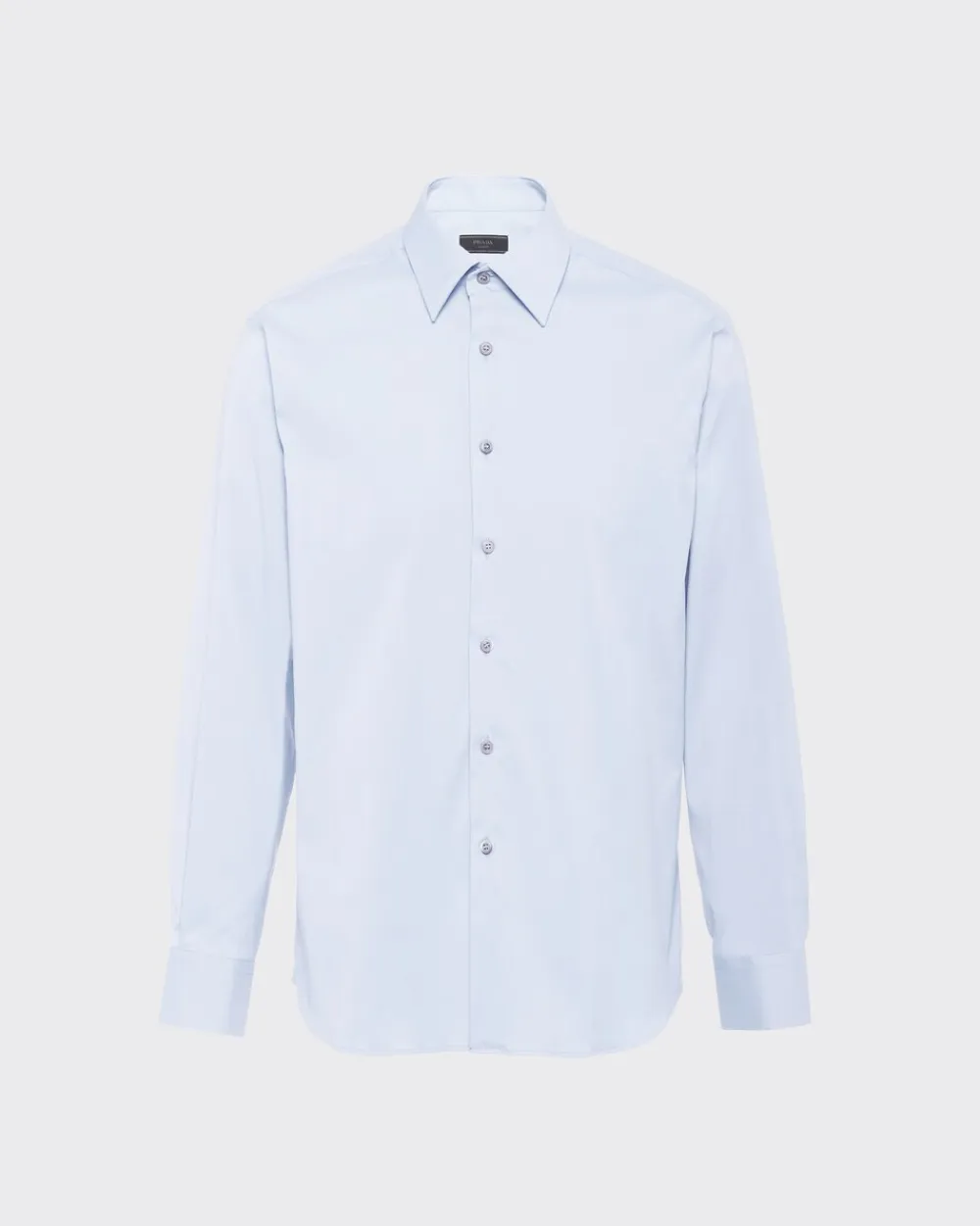 Hombre Prada CAMISAS^Camisa De Popelina Elástica