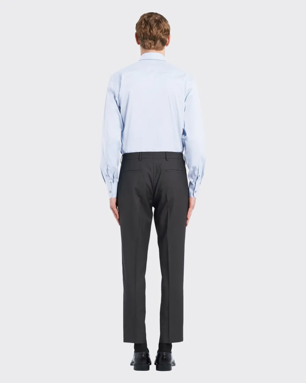 Hombre Prada CAMISAS^Camisa De Popelina Elástica