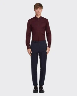 Hombre Prada CAMISAS^Camisa De Popelina Elástica