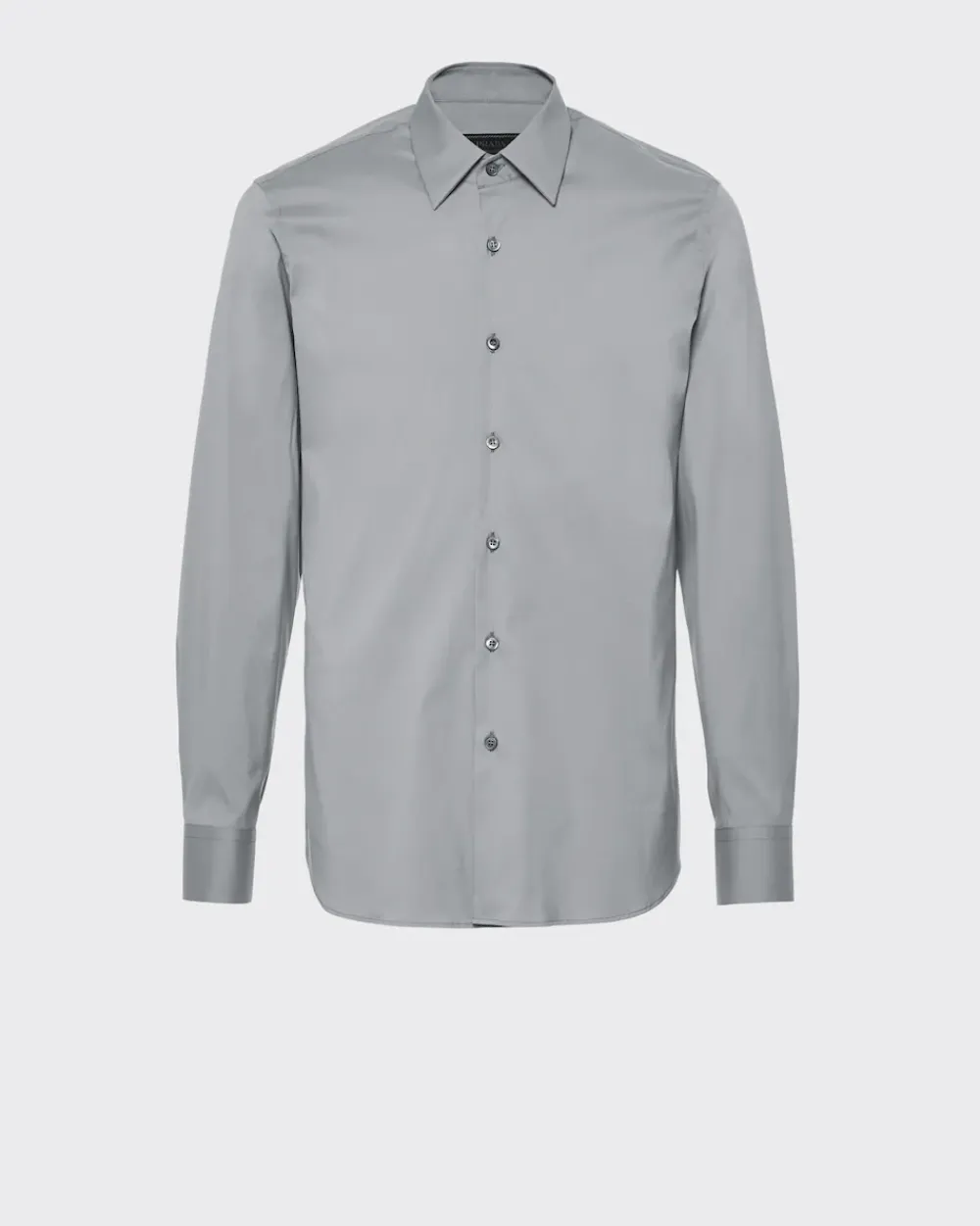Hombre Prada CAMISAS^Camisa De Popelina Elástica