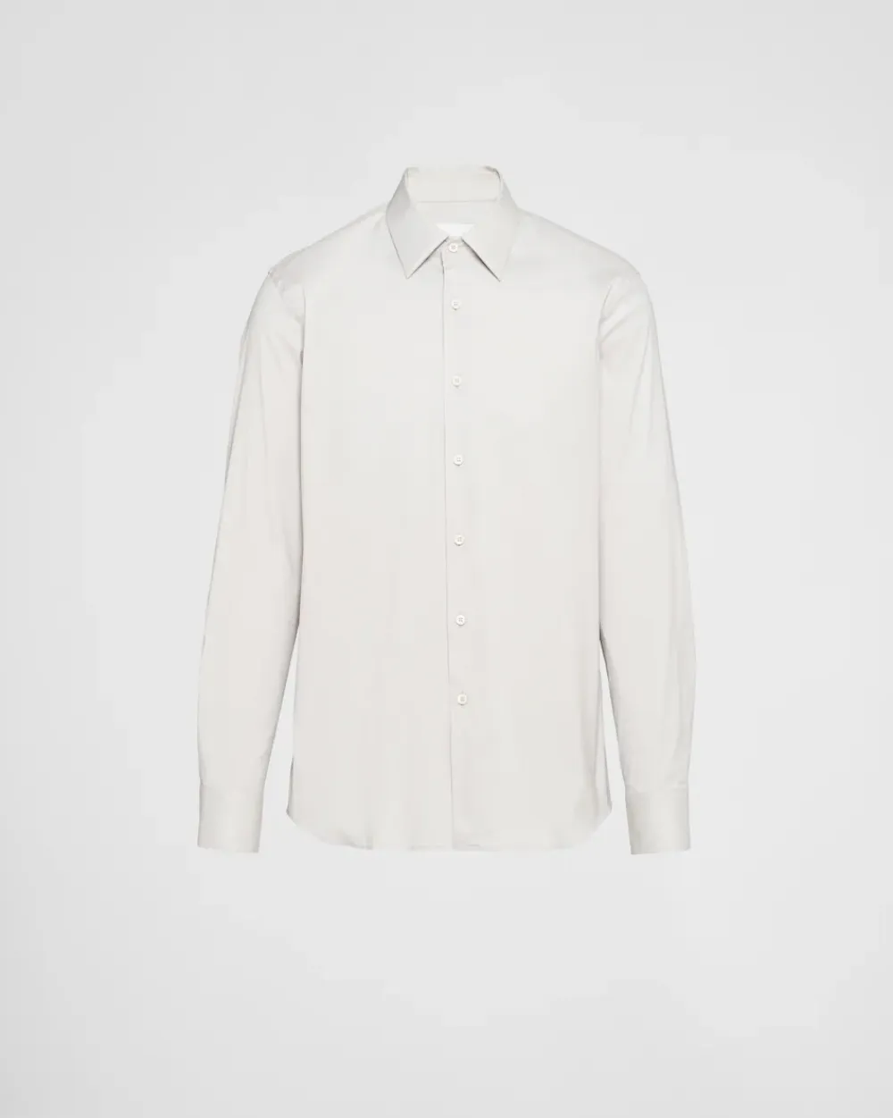Hombre Prada CAMISAS^Camisa De Popelina Elástica