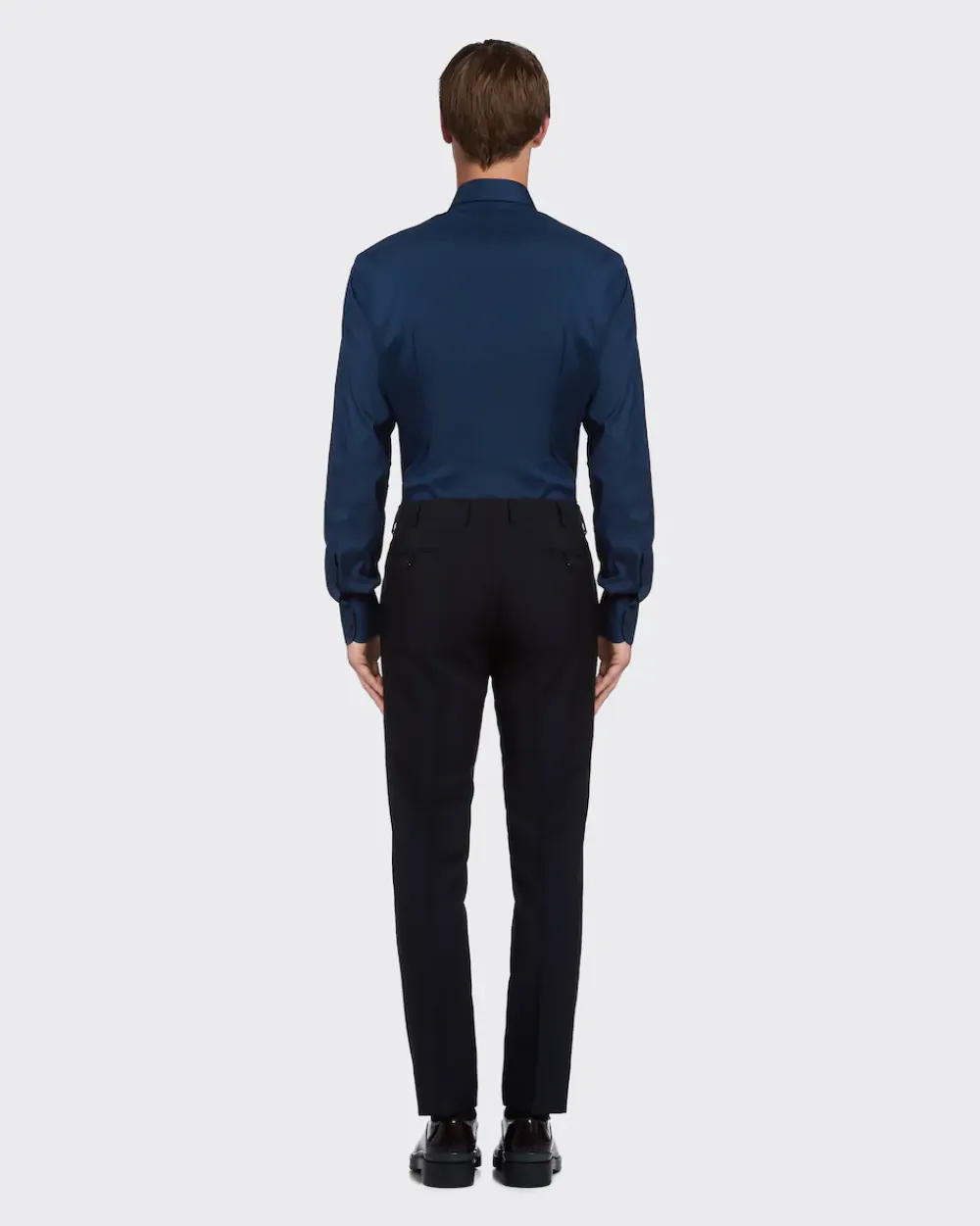 Hombre Prada CAMISAS^Camisa De Popelina Elástica