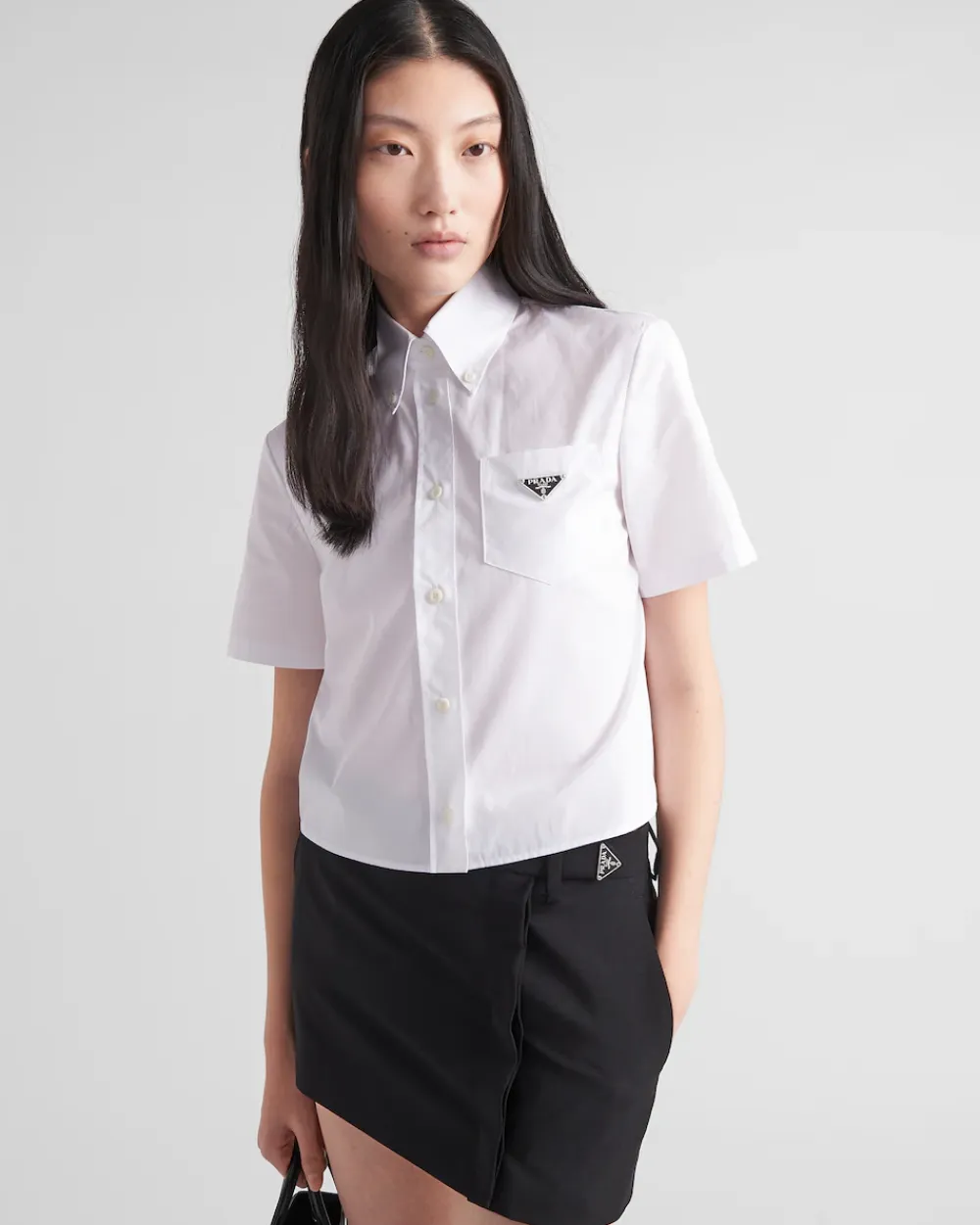 Mujer Prada CAMISAS Y TOPS^Camisa De Popelín