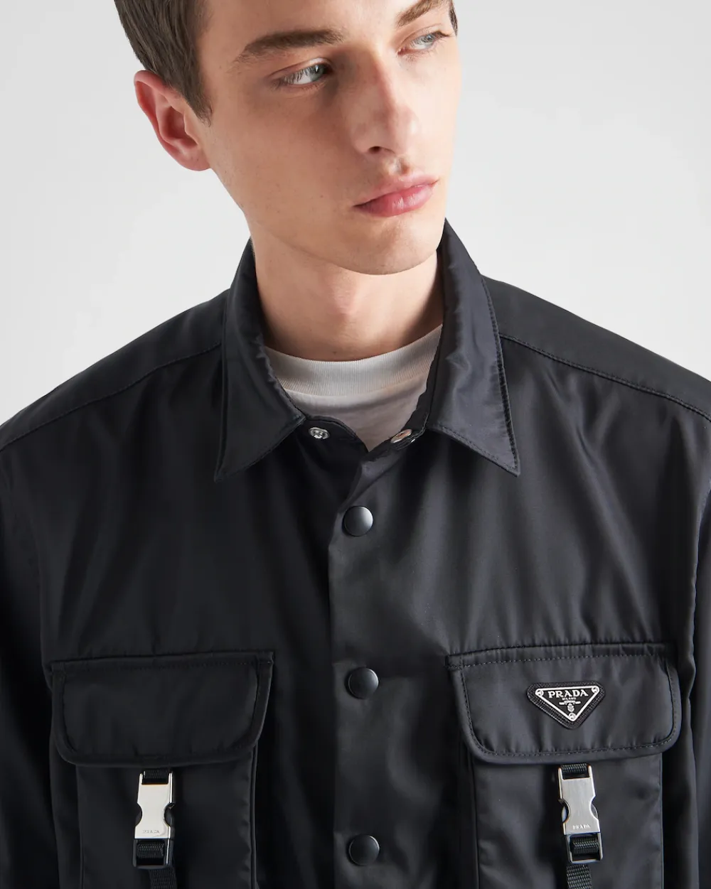 Hombre Prada COLECCIÓN MASCULINA|CAMISAS^Camisa De Re-nylon
