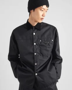 Hombre Prada COLECCIÓN MASCULINA|CAMISAS^Camisa De Re-nylon