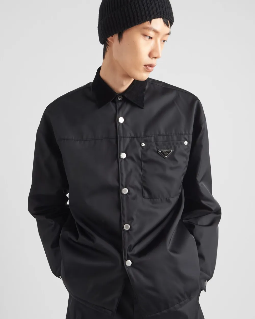 Hombre Prada COLECCIÓN MASCULINA|CAMISAS^Camisa De Re-nylon