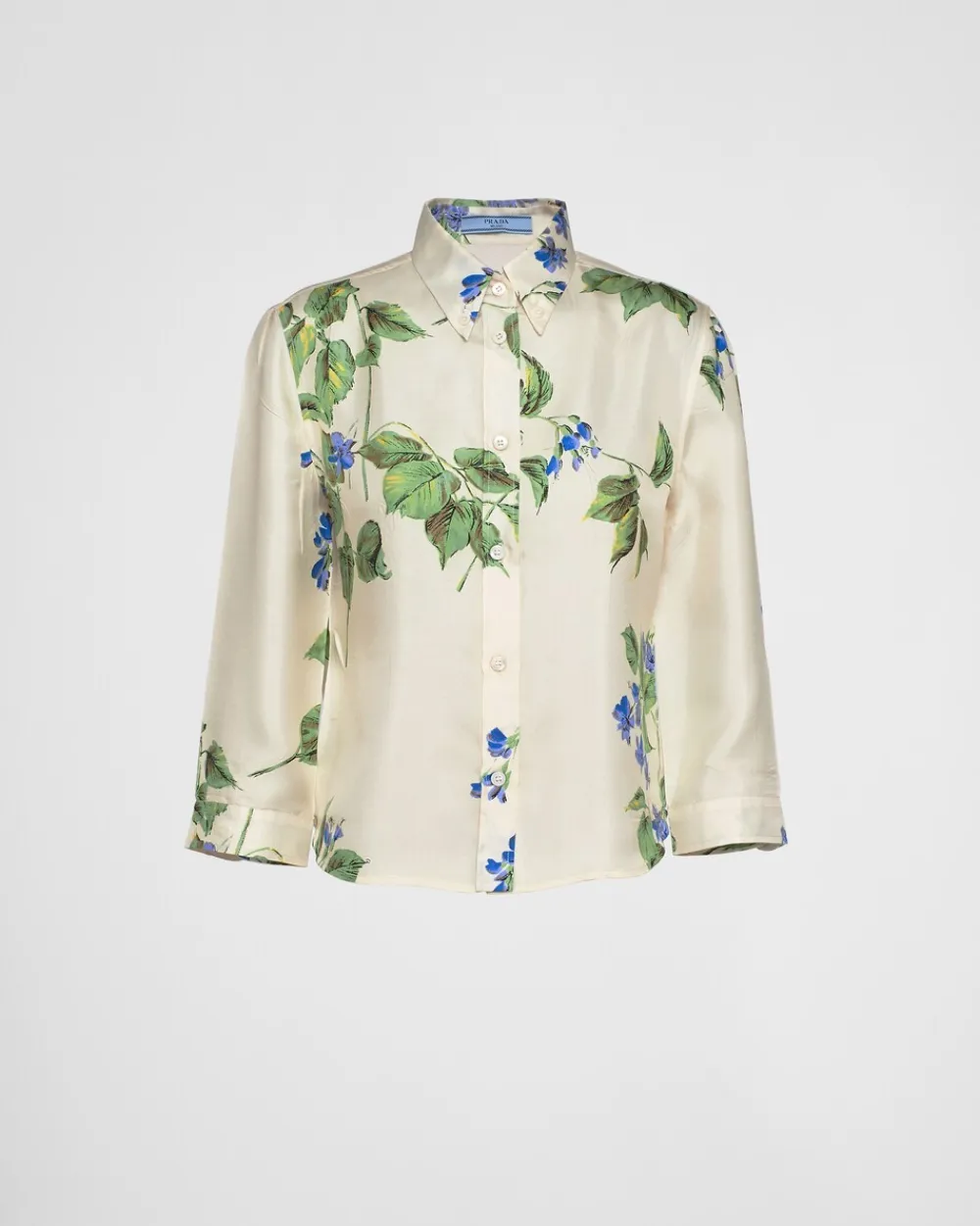 Mujer Prada CAMISAS Y TOPS^Camisa De Sarga