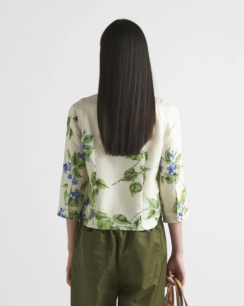 Mujer Prada CAMISAS Y TOPS^Camisa De Sarga