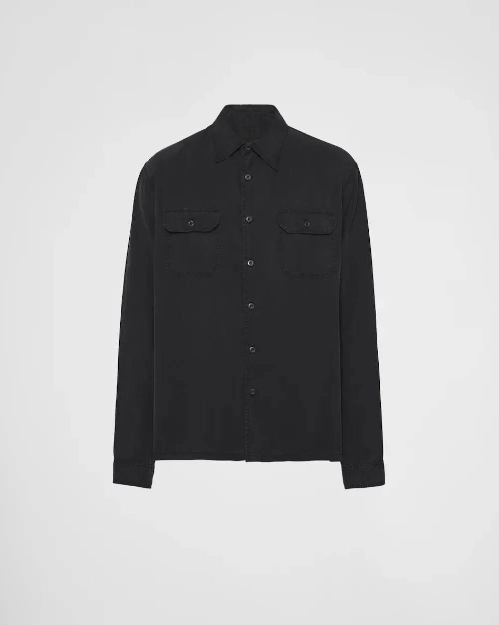 Hombre Prada CAMISAS^Camisa De Seda