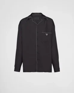 Hombre Prada CAMISAS^Camisa De Seda