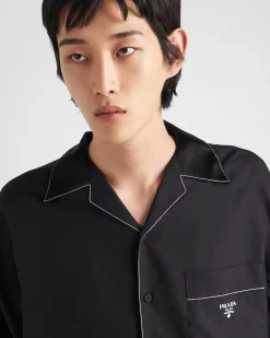 Hombre Prada CAMISAS^Camisa De Seda