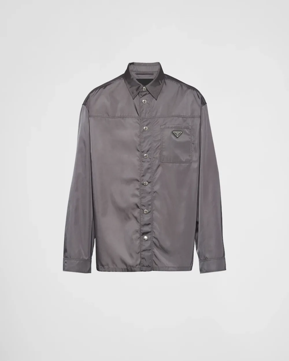 Prada COLECCIÓN MASCULINA^Camisa Extragrande De Re-nylon