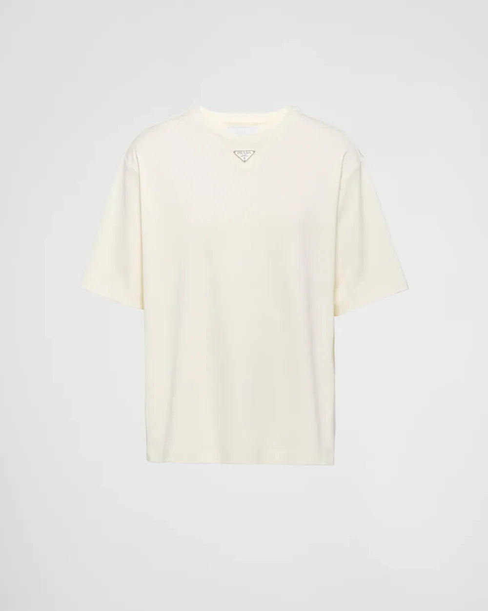 Hombre Prada CAMISETAS Y POLOS^Camiseta De Algodón
