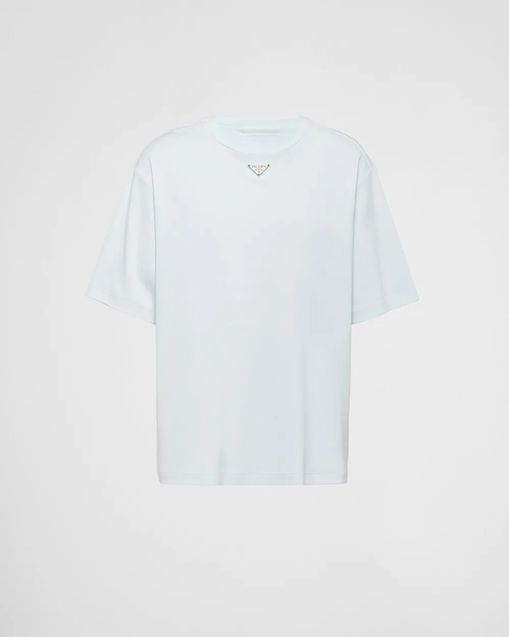 Hombre Prada CAMISETAS Y POLOS^Camiseta De Algodón