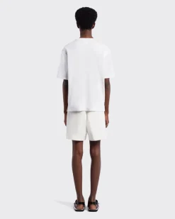 Hombre Prada CAMISETAS Y POLOS^Camiseta De Algodón