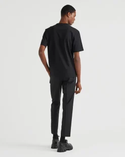 Hombre Prada CAMISETAS Y POLOS^Camiseta De Algodón