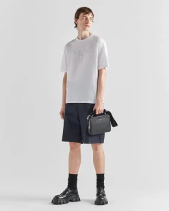 Hombre Prada CAMISETAS Y POLOS^Camiseta De Algodón