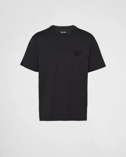 Hombre Prada CAMISETAS Y POLOS^Camiseta De Algodón