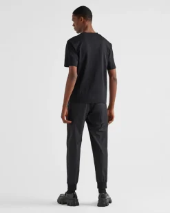 Hombre Prada CAMISETAS Y POLOS^Camiseta De Algodón