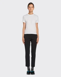 Mujer Prada CAMISETAS Y SUDADERAS^Camiseta De Algodón, Paquete De 3