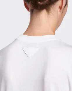 Mujer Prada CAMISETAS Y SUDADERAS^Camiseta De Algodón, Paquete De 3