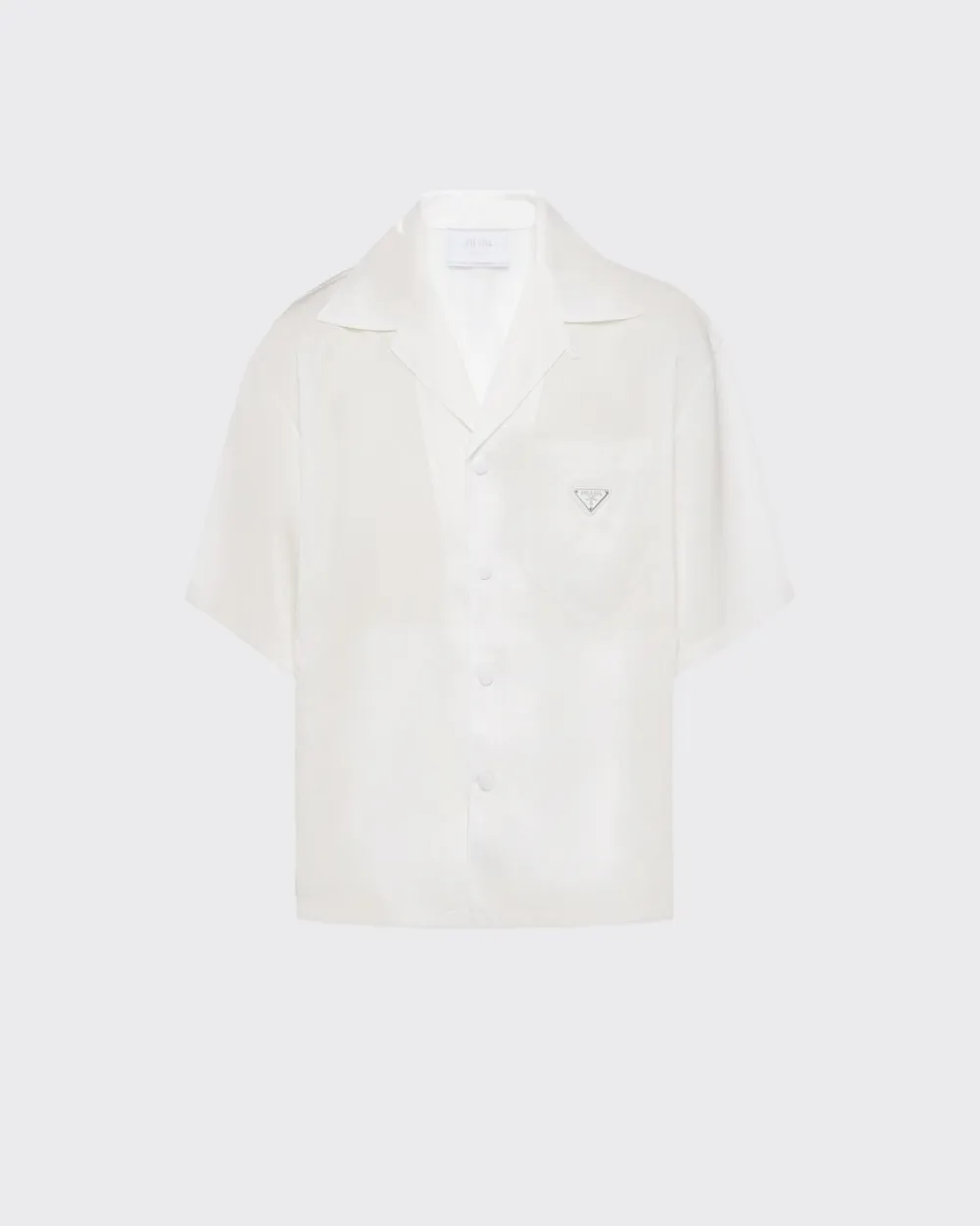 Prada COLECCIÓN MASCULINA^Camiseta De Manga Corta De Re-nylon