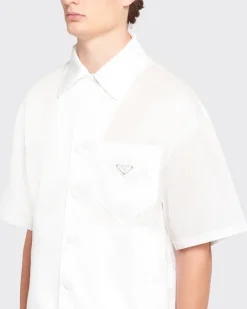 Prada COLECCIÓN MASCULINA^Camiseta De Manga Corta De Re-nylon