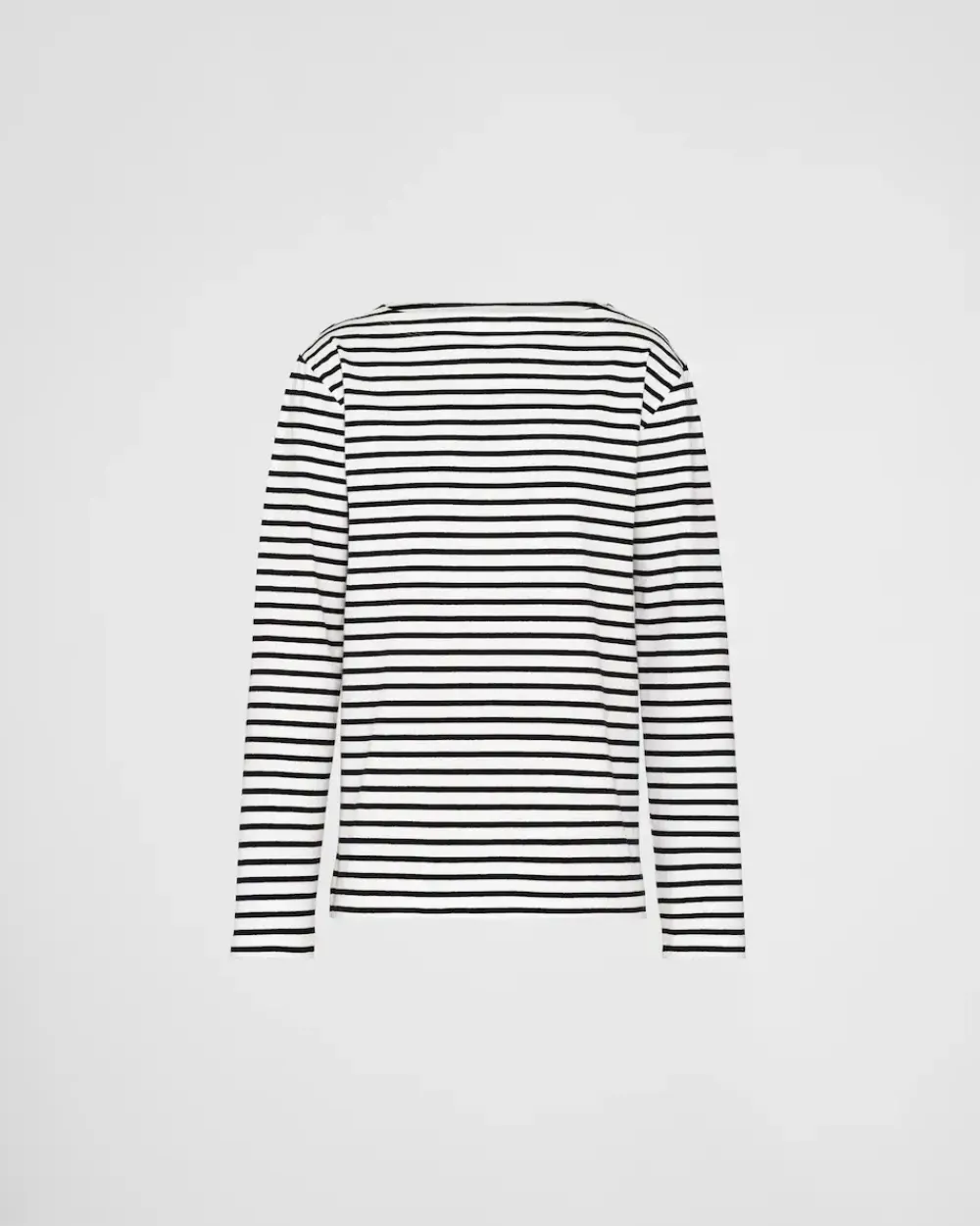 Hombre Prada CAMISETAS Y POLOS^Camiseta De Punto De Manga Larga