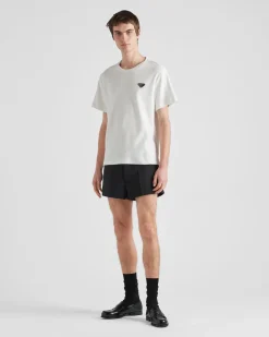 Hombre Prada CAMISETAS Y POLOS^Camiseta De Rizo