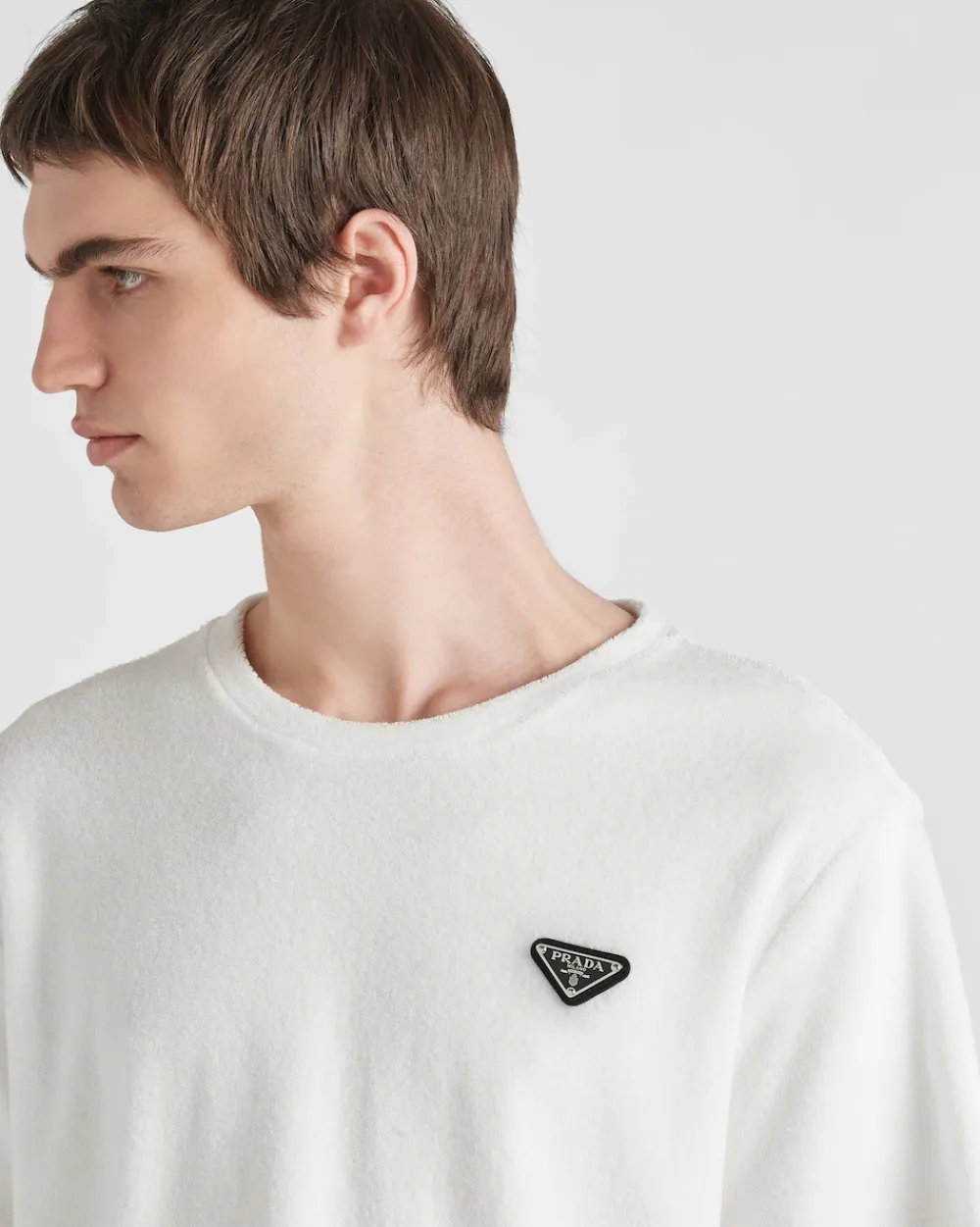 Hombre Prada CAMISETAS Y POLOS^Camiseta De Rizo